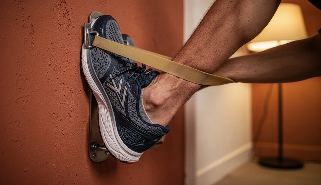 Cómo entrenar la flexión dorsal de tobillo paso a paso